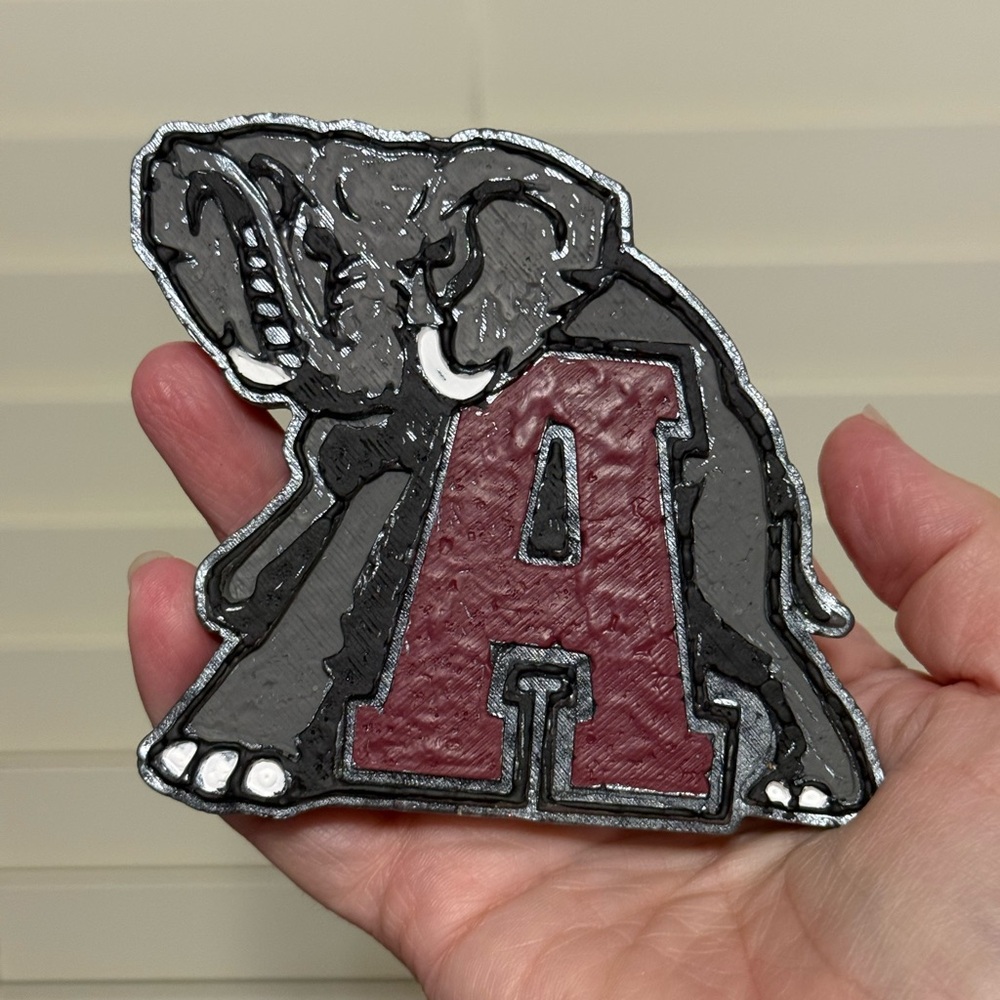 Alabama Big AL— Car Freshie In Scent Dark‎ Ice